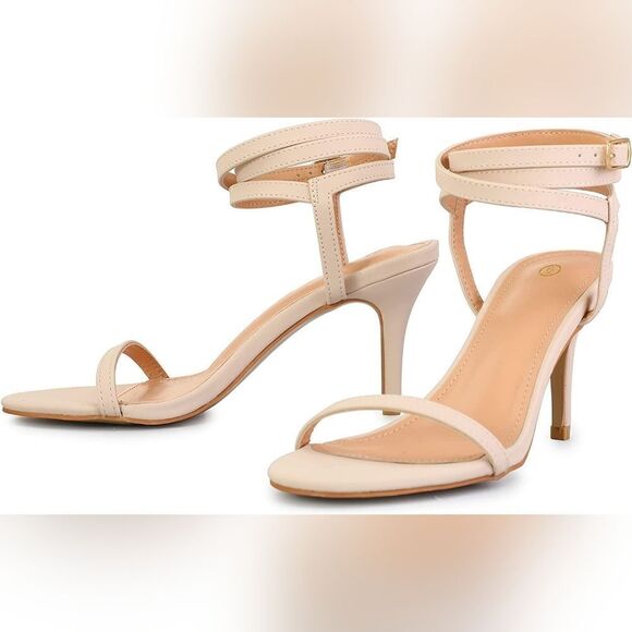 (27-1354) 🔥3/$20🔥   Mysoft Women's Wrap Heeled Sandals Strappy Open Toe … - Picture 9 of 11